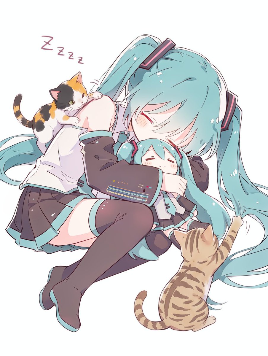 mirute3939's tweet photo. Sleepy mumbles💤✨💕
#初音ミク https://t.co/wgPFEum6uf