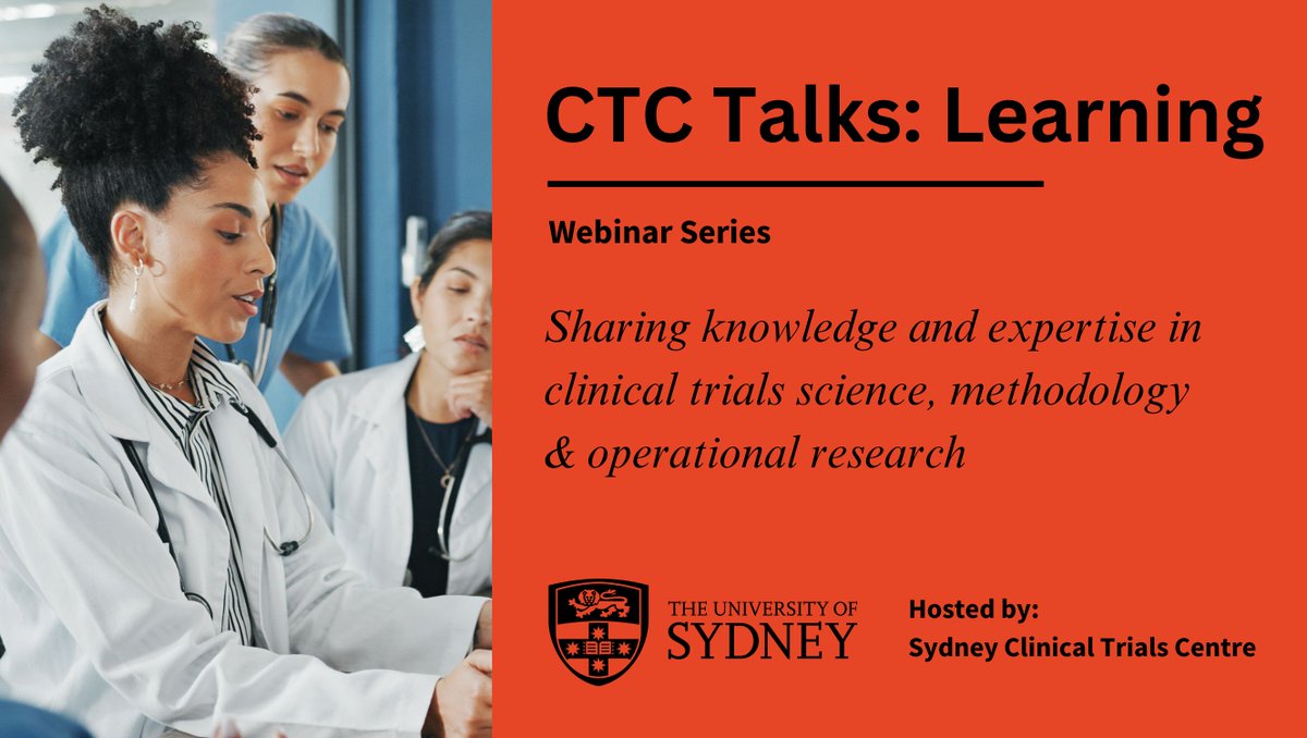 TrialsCentre's tweet photo. ⏳There’s still time to register for today’s CTC Talks: Learning - Medical Devices in Clinical Trials 

📅 Wed 16 September | 🕐1–1:45 PM AEST | 💻Online

What is a medical device, what makes a study a clinical trial, and how does ISO 14155 differ from GCP? Join Caitlin van Holst Pellekaan for a practical introduction to navigating medical device trials.

👉Register now: https://t.co/6MpKVOgXBg

#ClinicalTrials #ClinicalResearch #MedicalDevices #GoodClinicalPractice | @Sydney_Uni @syd_health