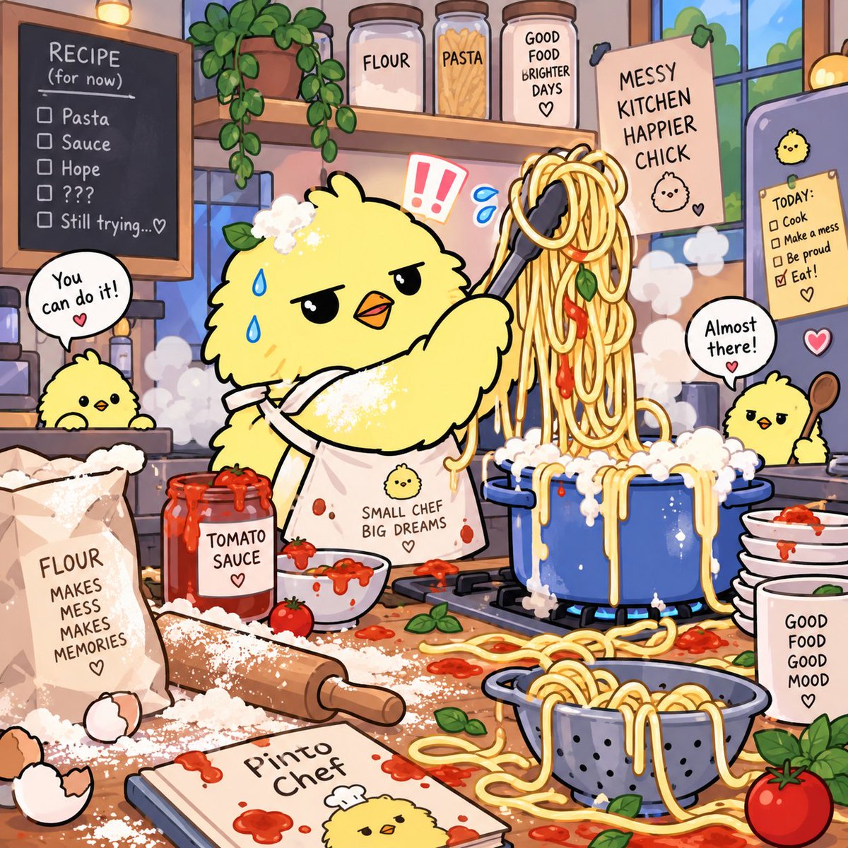 PINTOSolana's tweet photo. Something is cooking... 🍳🐥

PintoHub is near.
Battles. Community. NFTs. Airdrops. Chaos.

Join the flock before dinner is ready.

$PINTO #Solana #memecoin https://t.co/Xs0JuBcT2b
