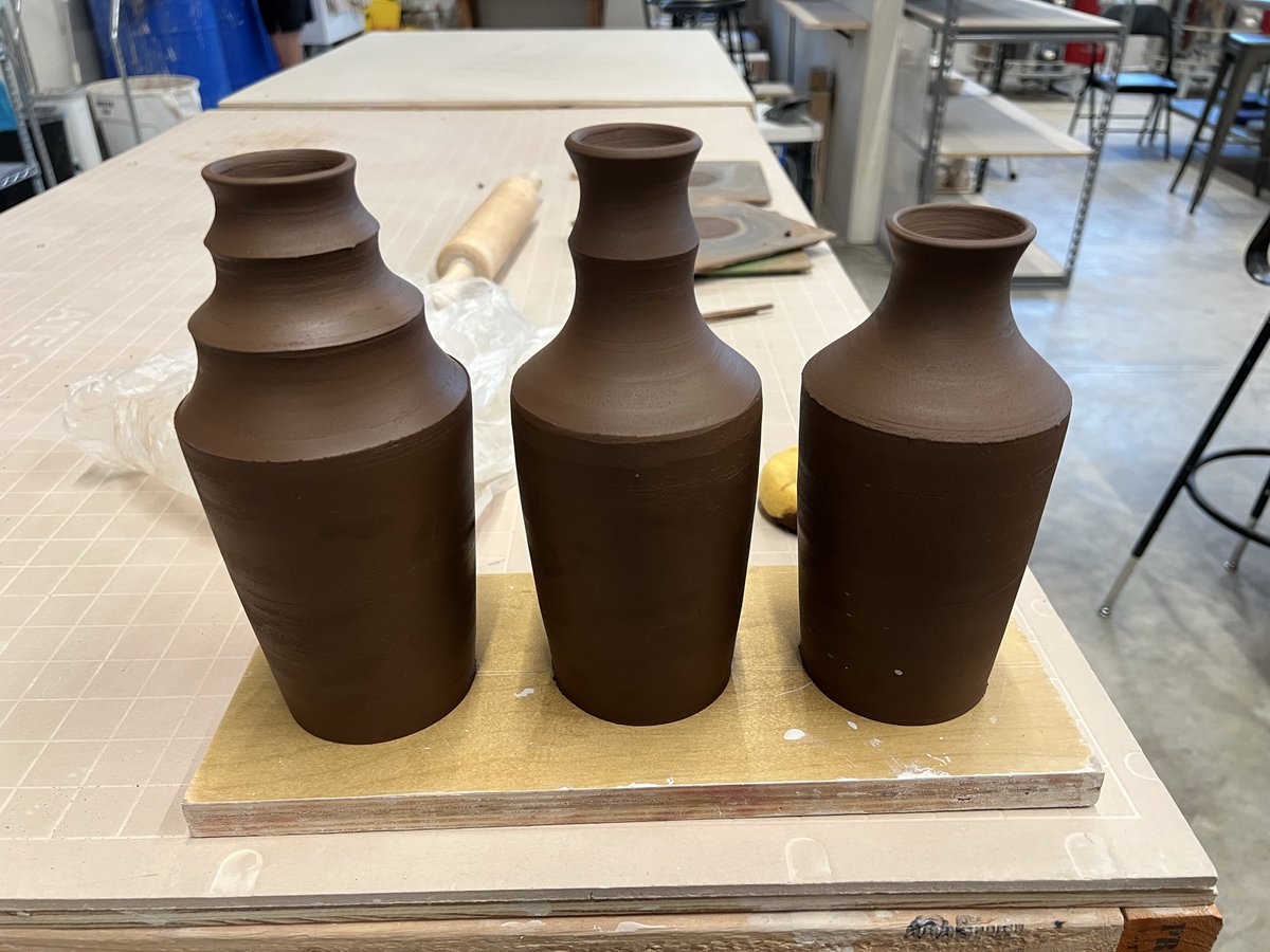 unreducer's tweet photo. Ceramics wip (greenware) https://t.co/BV1q6VZhpi