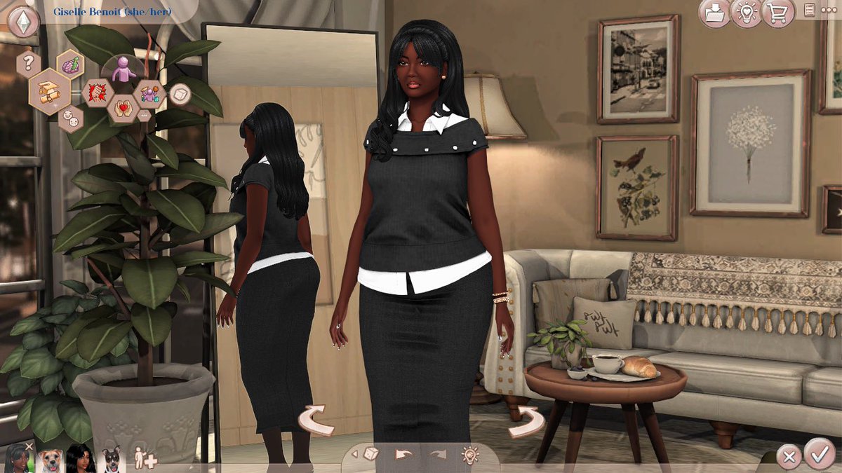 sweettrait's tweet photo. Giselle, you ARE the mother!!! (Mind you, I just added a skin detail to Dawn — her features alr looked like that) #ts4cc #ts4cas https://t.co/CPt5GXmxn4