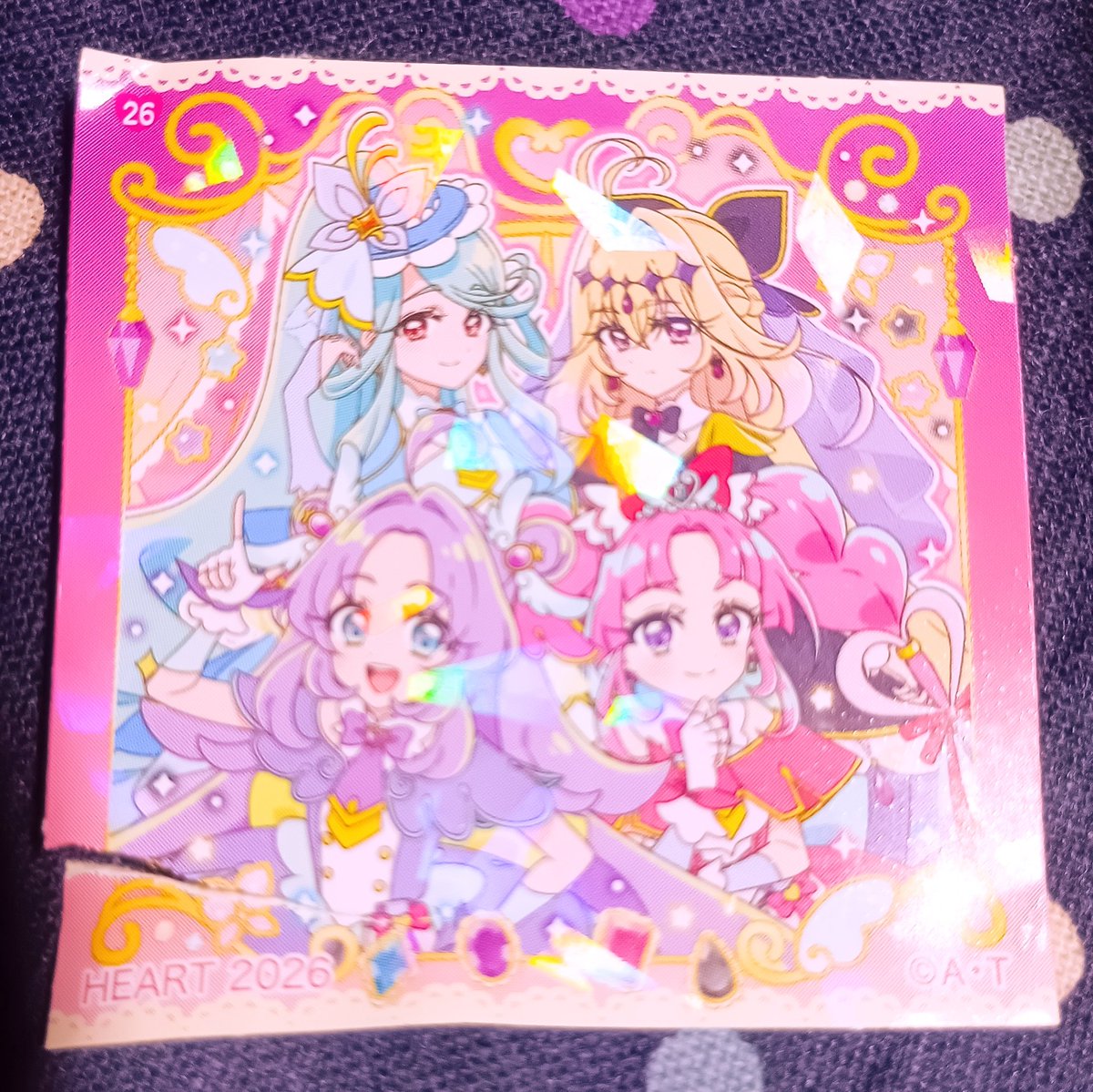 sa0n0dgrass's tweet photo. たんプリのシールをウキウキで開封したら1番欲しかったシールなのにやらかして誰か私を……ｼﾃ…ｺﾛｼﾃ… https://t.co/0l02EFJIg2