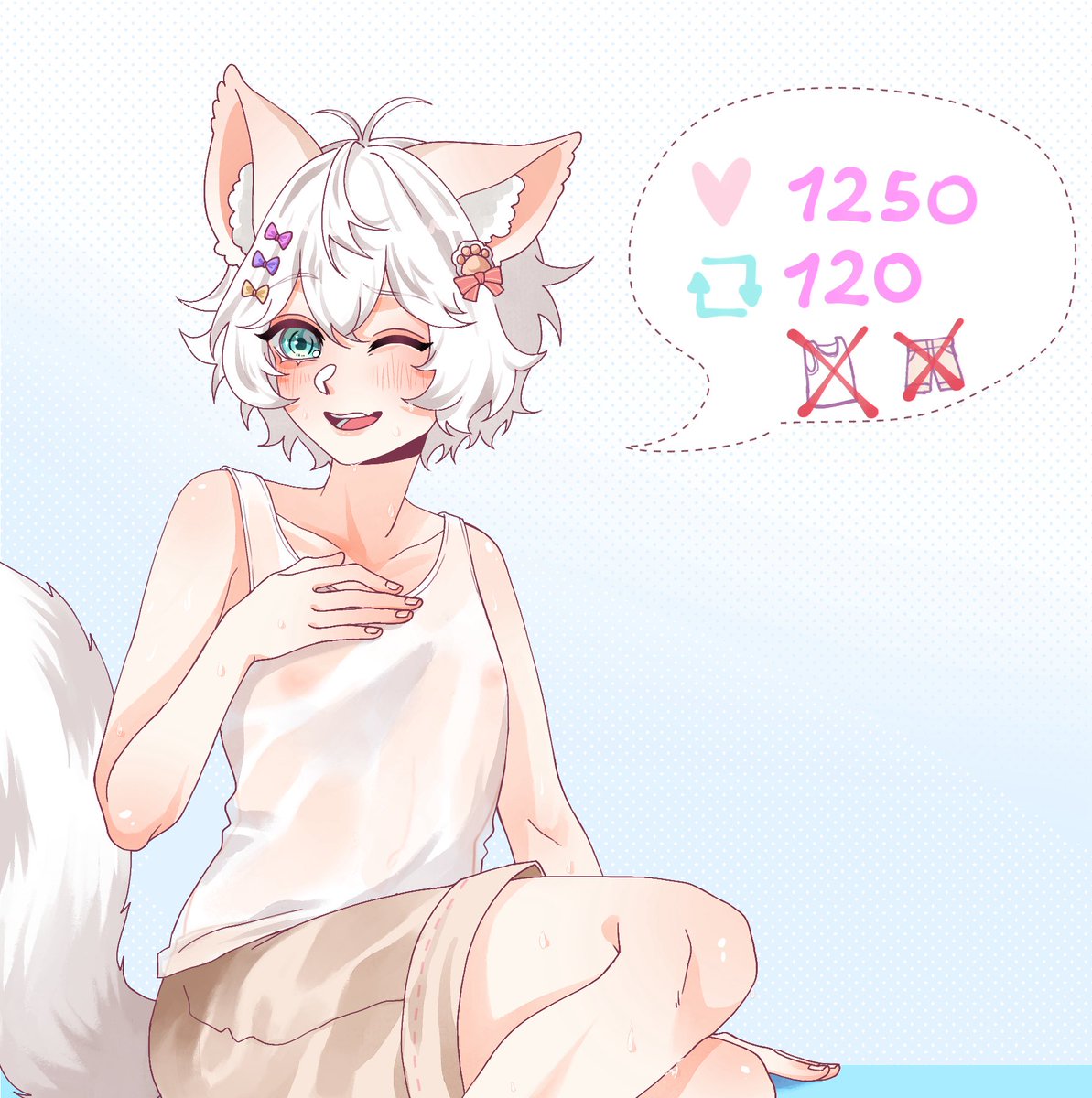 SolvaVT's tweet photo. Why would someone spill water on me, now I’m a wet femboy?! (please don’t make me post the next one 😅) https://t.co/h9B0i7OlbV