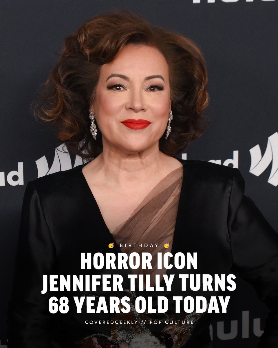 CoveredGeekly's tweet photo. Jennifer Tilly turns 68 today 🎉 https://t.co/oTJB3alTWv