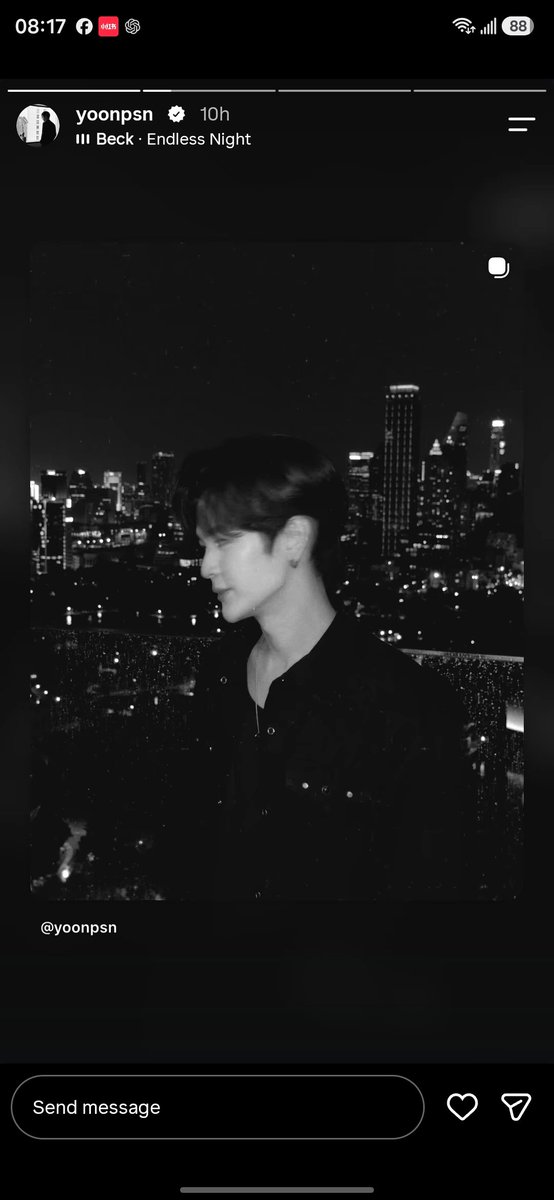 Zps5589's tweet photo. yoonpsn IGs Updates 
15.09.26

Selamat untuk kerja keras hari ini .. kamu sudah melakukan yang terbaik ,,, selalu di tunggu hasilnya , semoga dapat hasil terbaik juga 🖤

@yoonpsn 
#yoonpsn #ZeeWithYOON #yoonpsn_update https://t.co/jM1eRBDC0z