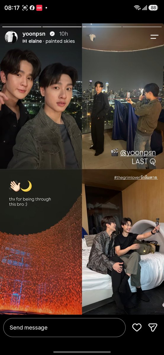 Zps5589's tweet photo. yoonpsn IGs Updates 
15.09.26

Selamat untuk kerja keras hari ini .. kamu sudah melakukan yang terbaik ,,, selalu di tunggu hasilnya , semoga dapat hasil terbaik juga 🖤

@yoonpsn 
#yoonpsn #ZeeWithYOON #yoonpsn_update https://t.co/jM1eRBDC0z
