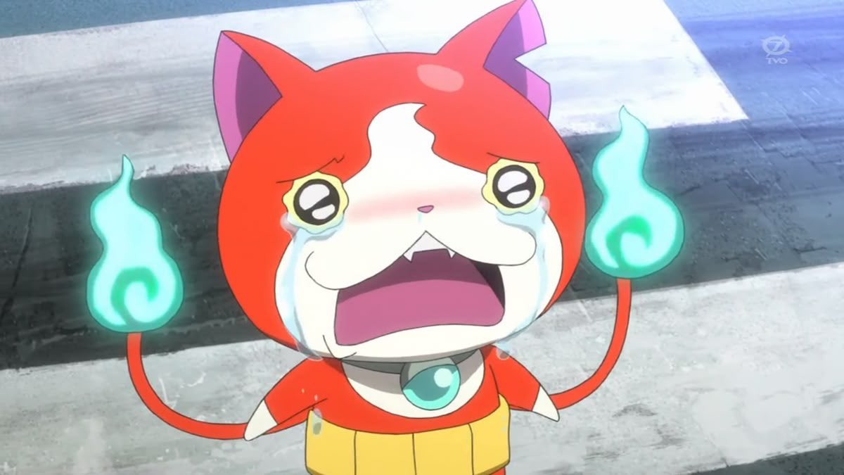 realrorib2x's tweet photo. Being a yokai watch fan rn is like watching ur clearly neurodivergent son get bullied by a group of other kids and there’s nothing you can do abt it except tell him to be strong https://t.co/O3VI6UAROw