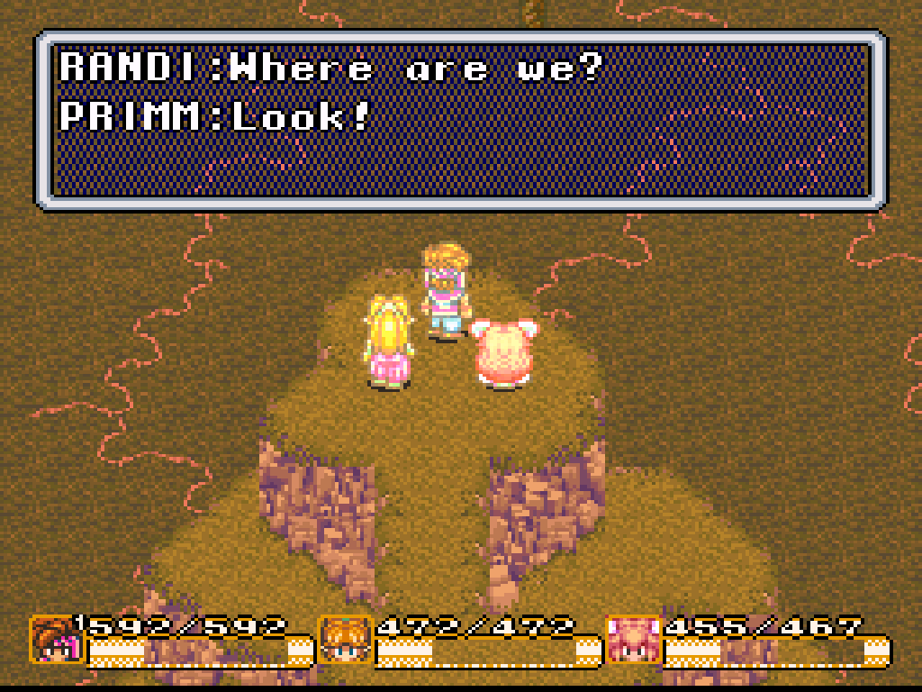 NomDGames's tweet photo. Nearing the end of my journey to save the world!
#SecretofMana https://t.co/jyhTaN2k04