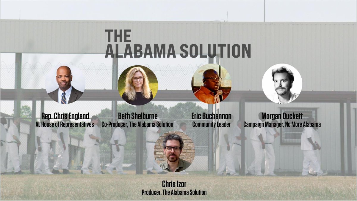FWDus's tweet photo. Last month, @FWDus Campaign Manager, Morgan Duckett, joined advocates for a panel at the Blackburn Institute at the University of Alabama to discuss how storytelling, civic engagement, and public policy can each play a pivotal role in sparking the change needed to reform Alabama’s prison system.