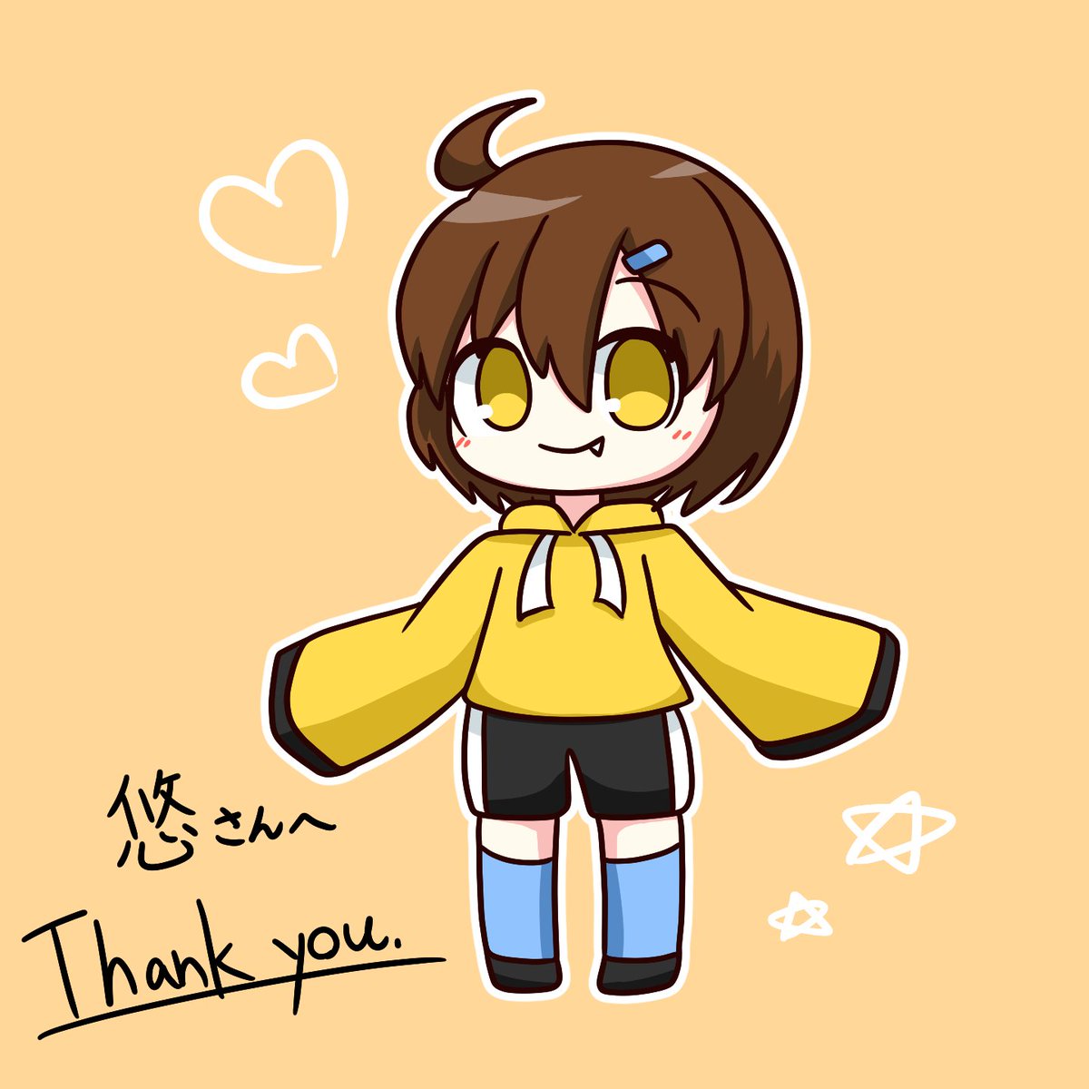 starisland_ykr's tweet photo. @yuuuu965 悠さん、ありがとうございます！
絵柄も寝顔も足の描き方も、完全に好みにクリティカルヒットです😊💕

お礼イラストとして、ゆうちゃん描かせていただきました🖌️ https://t.co/Ec9ThbQIbr