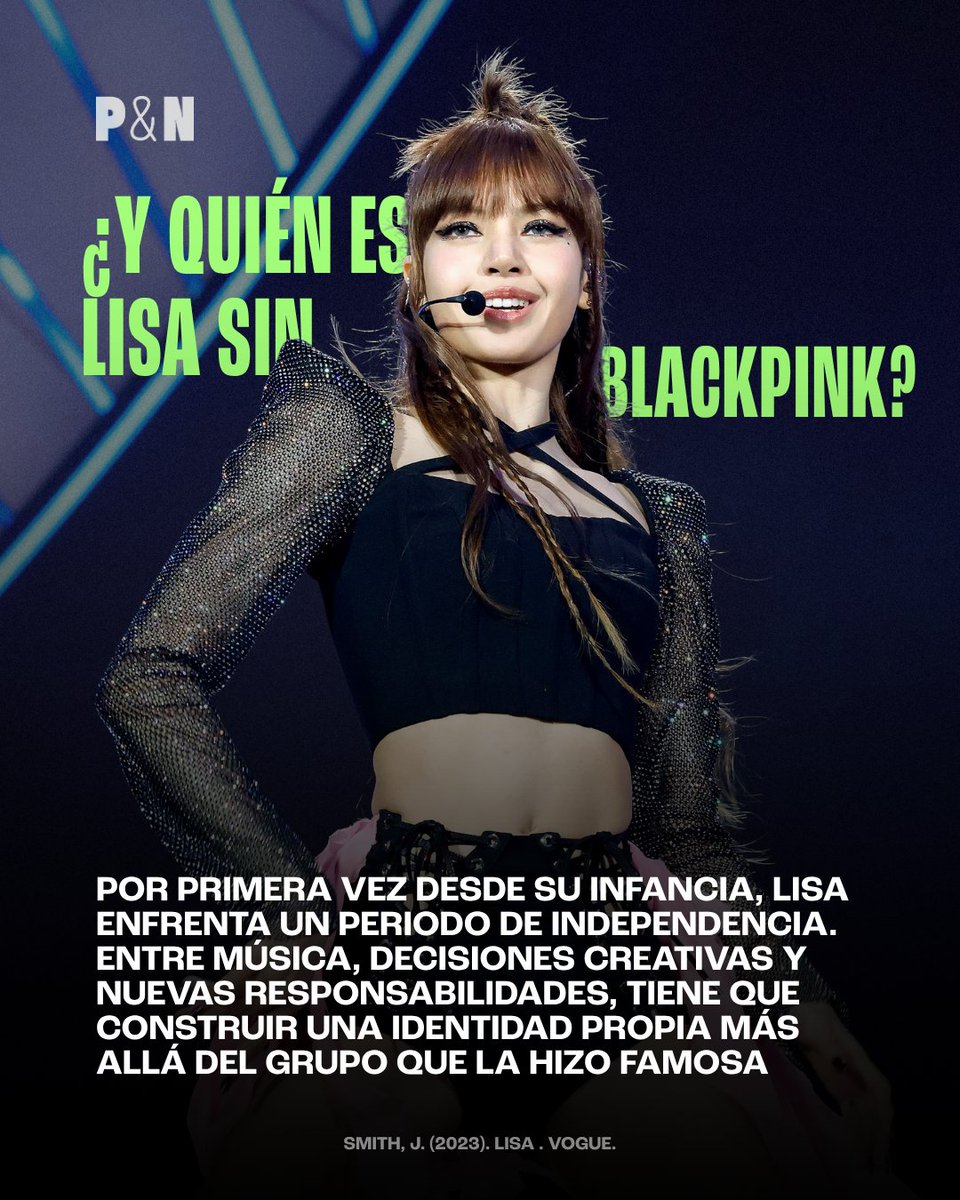 Cinepolis's tweet photo. Ya conoces a Lisa por su éxito en #BLACKPINK, 🖤 pero ¿sabes cómo fue el camino que la llevó hasta aquí? Te lo contamos en @Paloma_Nacho ✨ https://t.co/xXpwio9myd