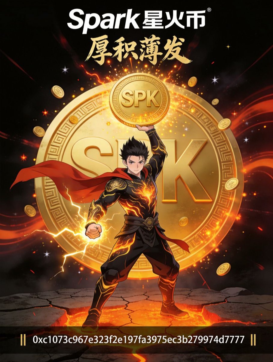witngjn3's tweet photo. ＄Spark星火币🔥当星火汇聚成烈焰，🔥当沉默积蓄到临界，🔥那一刻的到来，不是偶然，而是必然。🔥
厚积薄发，从来不是等待运气降临，而是——用实力，把运气变成必然。🔥
Spark星火币，正在从沉默走向爆发。你，准备好见证这一刻了吗？
星火已经点燃了。抓住就是机会，错过就是故事 ⚡ https://t.co/JCRvAKqxUk