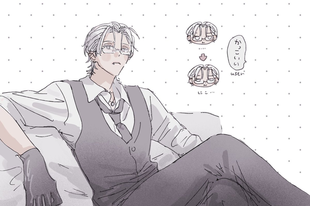 ztssm3's tweet photo. 描けばええ🤍👓 https://t.co/vxncMlSgkg