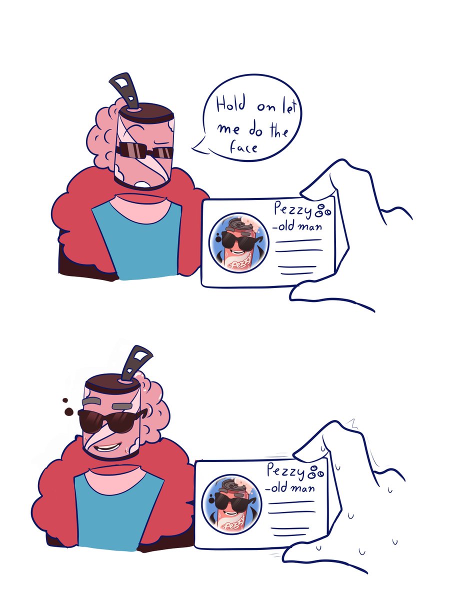 emdoishere's tweet photo. This was funnier in my head🧍

#pezzy #pezzyfanart #frouse #clooless https://t.co/Fx45jCpGvM
