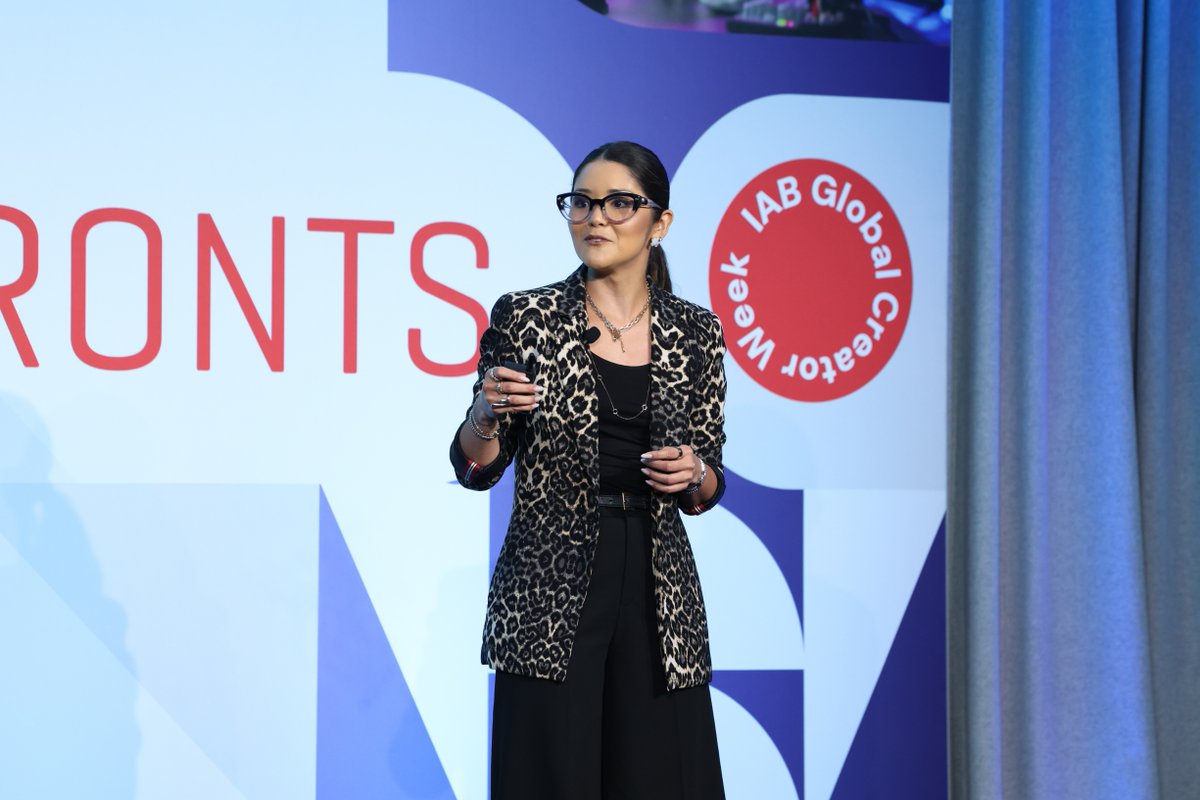 iab's tweet photo. The final #IABCreatorFronts sessions focused on trust, creator-led entertainment, and better brand-creator fit, with @washingtonpost, FOX Corporation, @TikTokBusiness, and @Agentiohq taking the stage. https://t.co/71LnPLRWYC