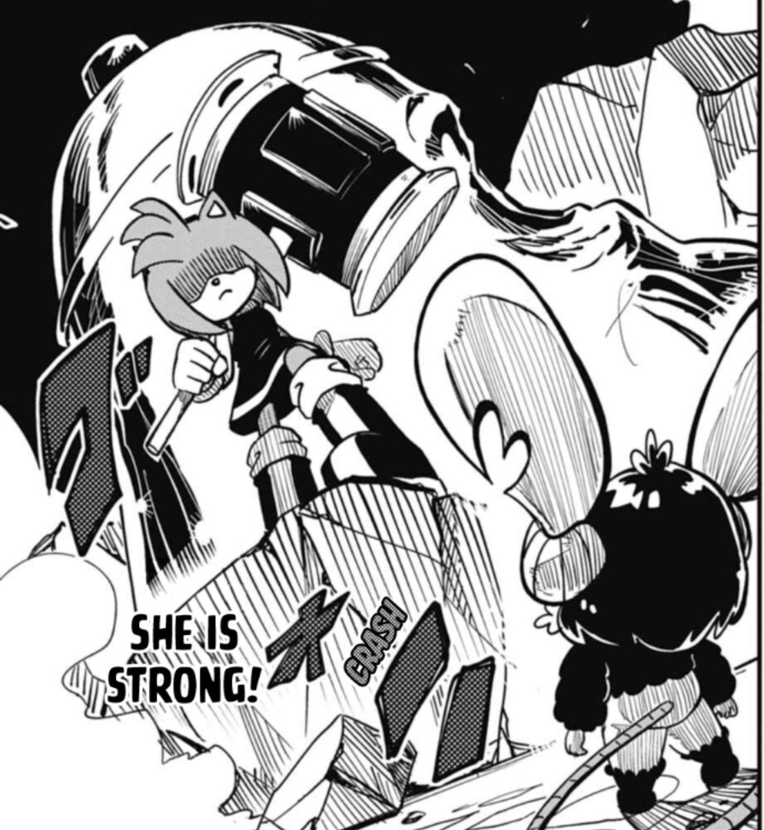 SonicLorepost's tweet photo. THEY CAN USE THE AMY FROM THE OLD TESTAMENT!?
Also, all the spotlight to Amy in this chapter https://t.co/Isz17BxTZr