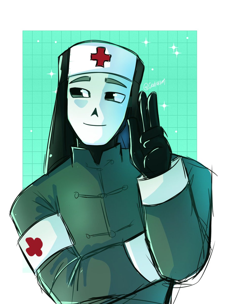 Cadillacvision's tweet photo. My baby medic sans hehe #medicinas #utmv #sansAU https://t.co/Sgt1tsWIH4