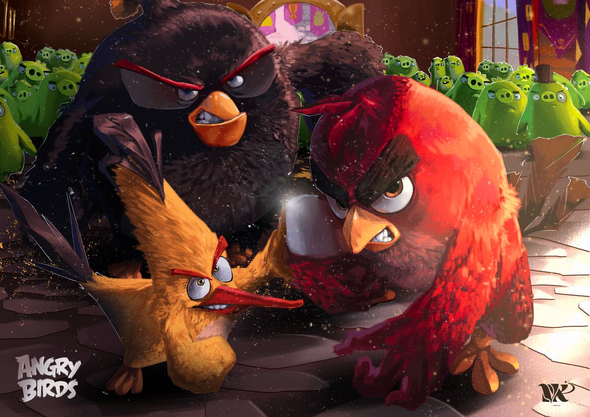 vermeildx's tweet photo. ANGRY BIRDS https://t.co/Haci8kcyPJ