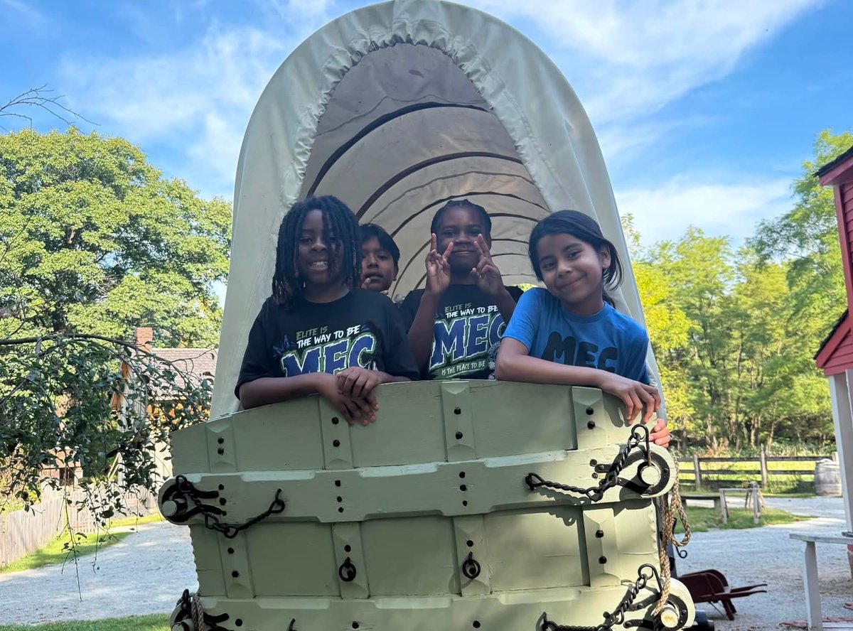 MaryCastleElem's tweet photo. 5th grade took learning OUT of the classroom! 🚌🙌 Our students explored, asked questions &amp; experienced history firsthand at @ConnerPrairie! 📚🌎 Thank you to the @LTSFoundation for supporting experiences like these! 💙💚 #mecELITE #MECisThePlaceToBe https://t.co/JXf3HO5qXt