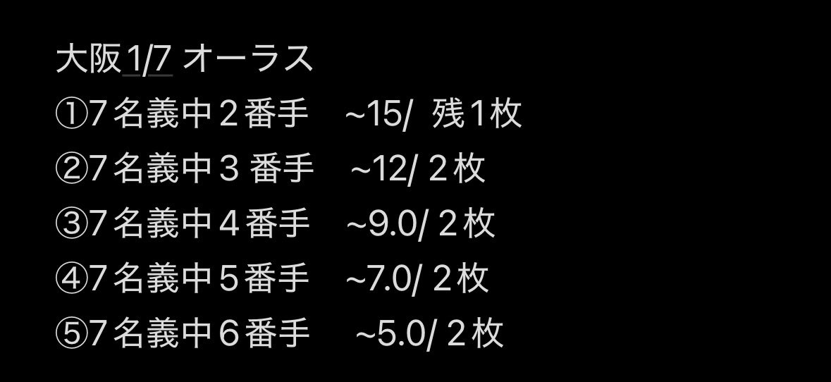 wktwanwan's tweet photo. Snow Man DOME TOUR 2026-2027
ALL SUITE お譲り先を探しております

【譲】大阪1/7 オーラス　7名義中2-6番手
【求】画像参照
【枚数】1~2枚
【取引】要相談

早めに捌きたいため金額検討いたします⭕️
必要事項明記の上dmまでお願いいたします。
#SnowMan譲 #SnowMan求 #スノ譲 https://t.co/LK58fSGFaF