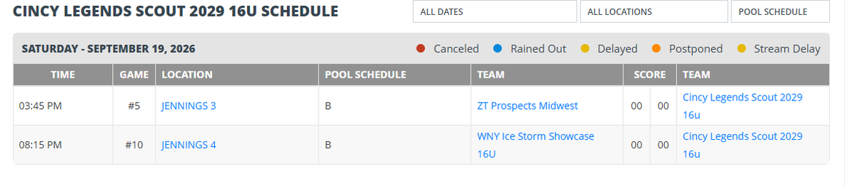 nolanrbiggs's tweet photo. We got rained out last weekend, but this weekend is another opportunity to get the fall season started!  We will be at the @PrepBaseballOH Fall Championship this weekend in Columbus; I've attached our schedule and hope to see you out there! https://t.co/5YVdje48xb