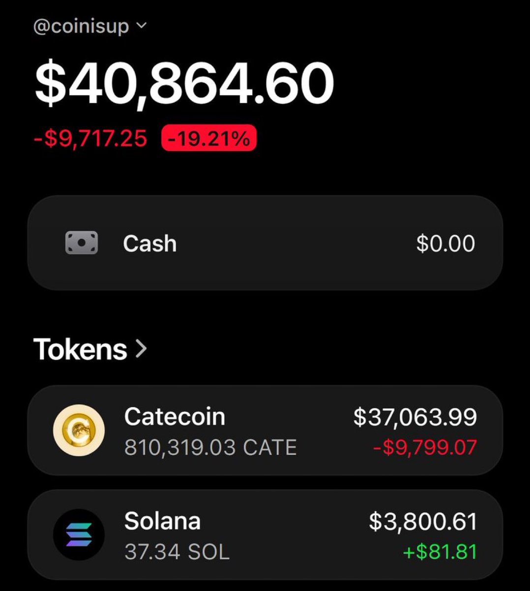 coiniisupp's tweet photo. Finally made over 37064 from $CATE

Giving away $10,000 among the first 750 people to retweet, like and follow!🔔

Drop your $SOL wallet! https://t.co/Em9aoIeraD