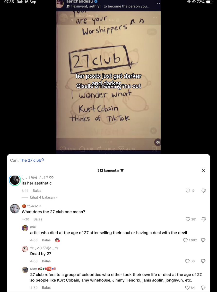 whatchuwaiting's tweet photo. @THEOGWHITEMAMBA Yo she also post 27 club… she needs some help. https://t.co/u6QssZl1T1
