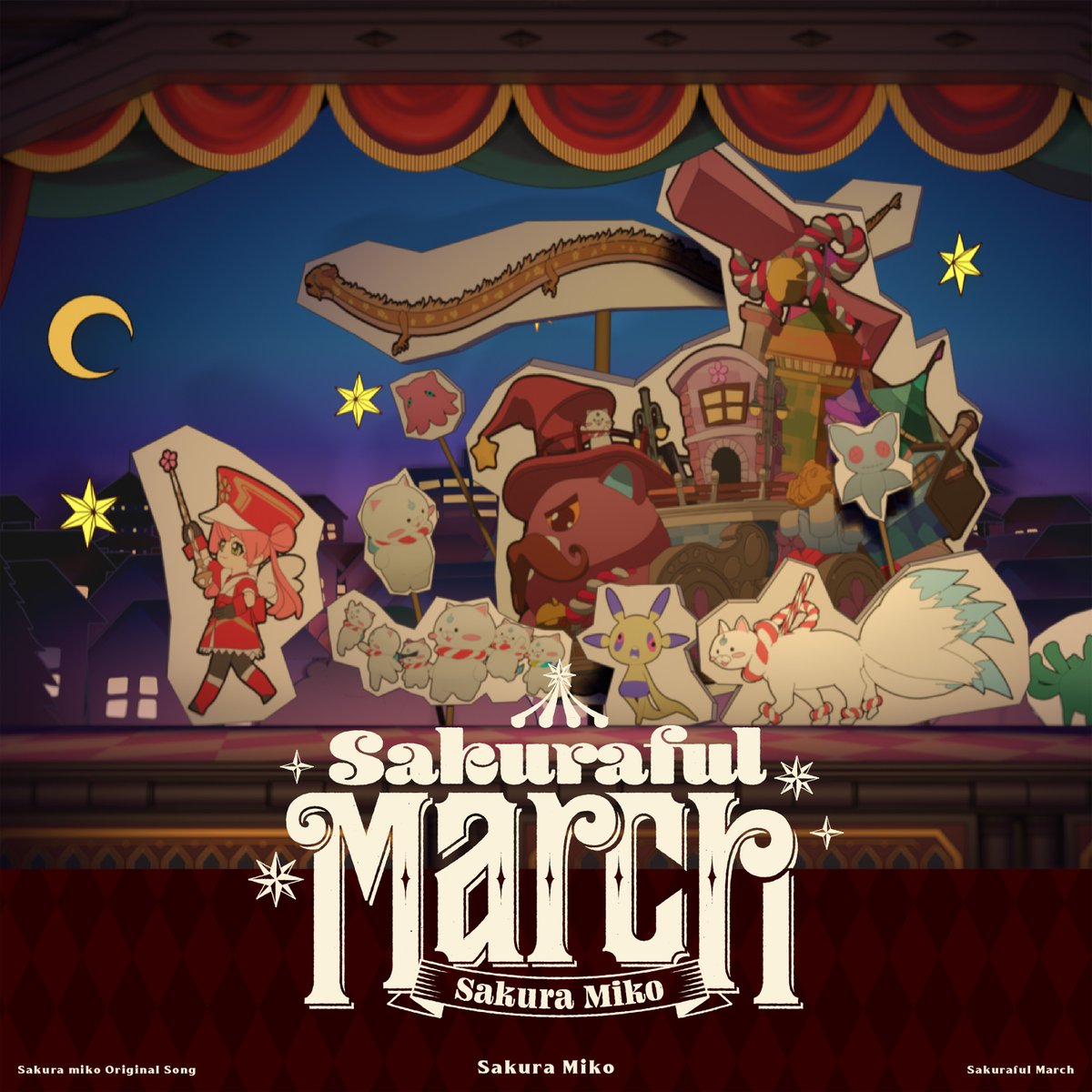 2z2z's tweet photo. さくらみこさん(@sakuramiko35)の2nd Album『Blooming Cinderella』に収録される
楽曲「Sakuraful March」をFAKE TYPE.で提供しました！
是非チェックしてください！

配信はこちら！
https://t.co/Cv1o1ANxTb

MVはこちら！
https://t.co/eKwazyjDWw

#FAKETYPE #さくらみこ #ElectroSwing https://t.co/LEarWe7Iyk