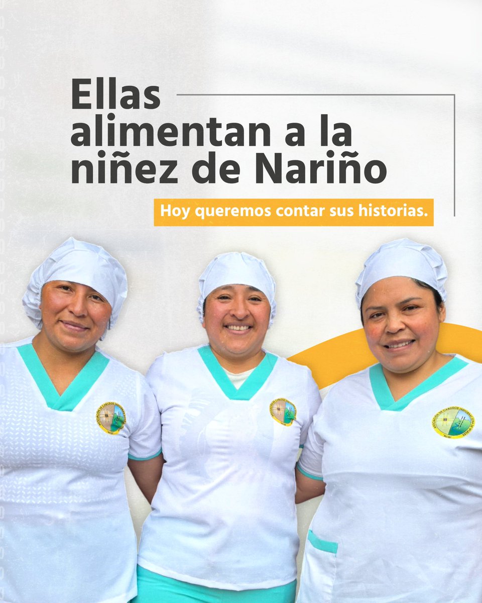 LuisAlfonsoEsc's tweet photo. 2.369 mujeres que alimentan a Nariño hoy cuentan con trabajo formal. 

El 100 % de las manipuladoras de alimentos del PAE en Nariño ya tiene salario, prestaciones sociales y seguridad social, convirtiendo al departamento en el primero del país en formalizar laboralmente a todas sus manipuladoras del #PAE.

Este logro reconoce su trabajo y mejora sus condiciones de vida, mientras consolida un programa que garantiza diariamente la alimentación escolar de más de 116 mil estudiantes.

Formalizar su trabajo es reconocer su aporte a la educación y al futuro de #Nariño.

@gobnarino