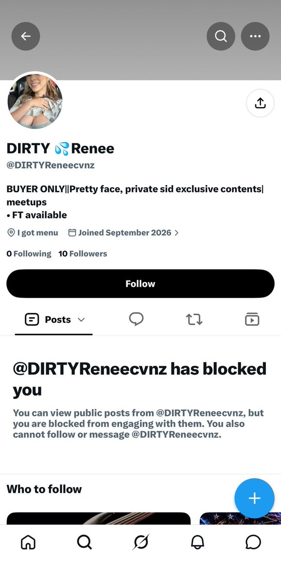 RobertWillev2k's tweet photo. She blocked me after I sent her money https://t.co/61PemHpGiR