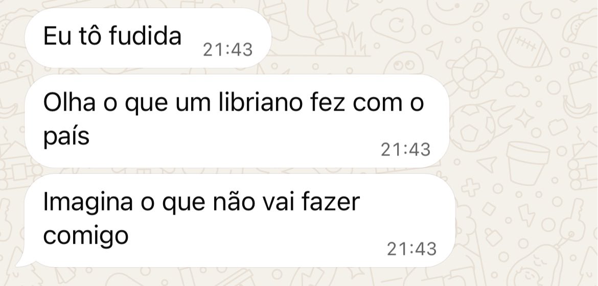 mahfiuza's tweet photo. recebi essas mensagens após descobrir que o Vorcaro é libriano HAHAHAHAHAHA https://t.co/oIMNFMmVa6
