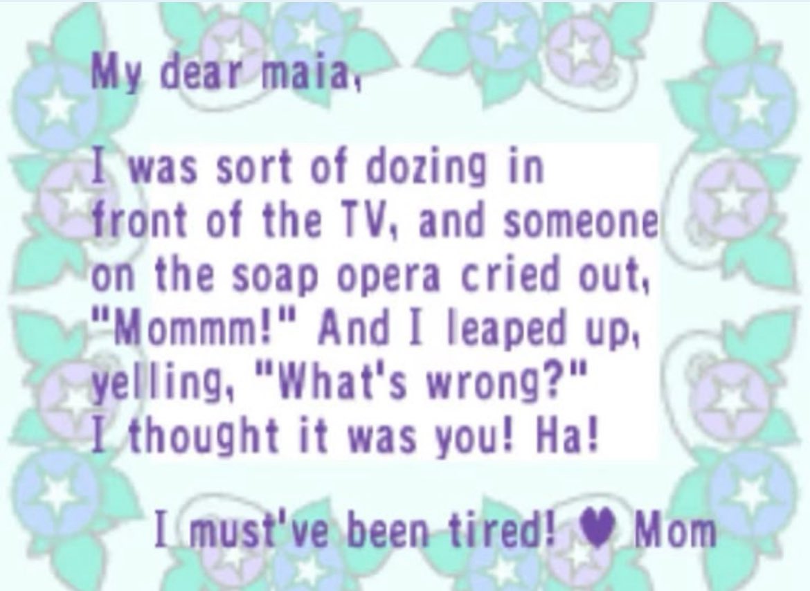 wongthology's tweet photo. las cartas tan lindas q te escribía tu mamá🙁 https://t.co/D5pfX6FSiR