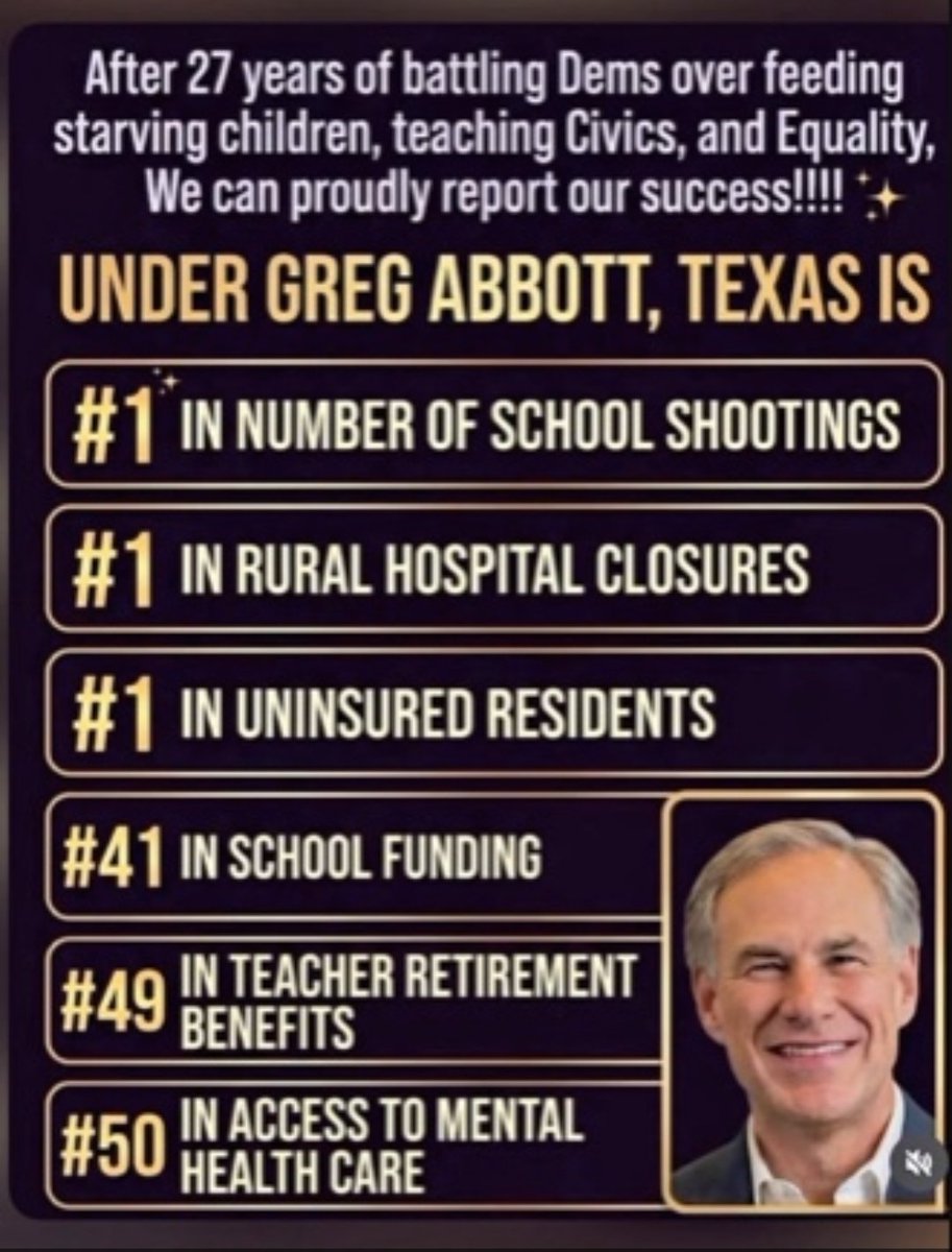 JjRy1127's tweet photo. @GovHotWheels_TX Heard that before... lies https://t.co/3kJqbqmmjZ