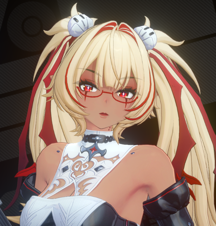 hamsterinacoat's tweet photo. agent orienteering: hamster's claret sanguine! 🐹 hamster gave claret a sharper look with some striking makeup ~ hamster also gave her a more brooding expression, cloaking her face in shadow... this is one of two versions of the mod, where claret has a darker complexion! https://t.co/EwaockJFh2