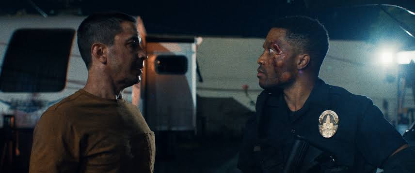 Jeanv999's tweet photo. Night Patrol asks: "What if L.A.’s cops were vampires sucking blood off Blood and Crips?" This  reverse Training Day romp stars Jermaine Fowler and Justin Long. Excellent in Tusk and Barbarian, Long has shaken off his purely comedic origins and proven an underrated MVP. https://t.co/HTeOh0PFna