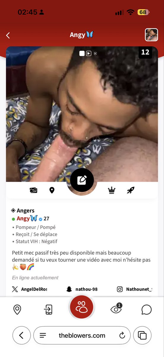 AngelDelRosas's tweet photo. https://t.co/DH7vn4wDc9 @LesPompeurs ajoutez mon X en masse les mecs pour plus de contenue et des colab 🍌☺️👅💦🍑💦 https://t.co/56UFX9XvVq