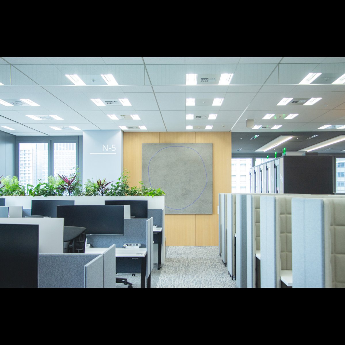 oznote's tweet photo. ●ノボ ノルディスク ファーマ株式会社 様
#デンマーク に本社を置くノボ ノルディスク ファーマ㈱様のオフィス内に作品を納品させていただきました

《invisible faith -beech-》
Part of the Earth on Wood panel/1800×1800mm/2025

Art direction NOMAL
https://t.co/bSL0STfVCz

#beech #denmark https://t.co/h8F9NRoPDC