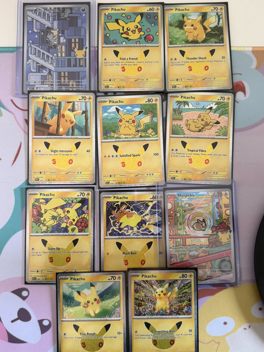 lifebyprincess's tweet photo. Happy 30th to all Pokemon enthusiasts

Pull rates are amazing https://t.co/Lfa4KObtaH