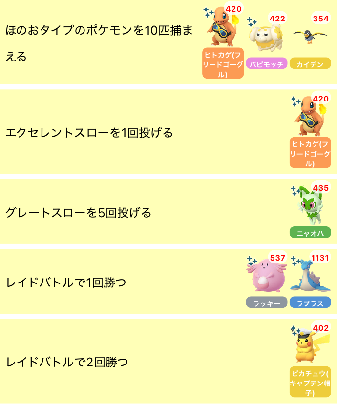 pokemapi's tweet photo. 「テレビアニメコラボ」のフィールドリサーチタスクの内容が確認されています。

📅2026/9/16(水)10時～2026/9/22(火)20時まで

「フィールドリサーチ」のタスクをクリアするとイベントにぴったりのポケモンと出会えます。

✅フリードのゴーグルをつけたヒトカゲ
✅キャプテン帽子をかぶったピカチュウ

など

💡更新中の内容です。

💡画像に無いタスクとリワードを発見された方、教えてください🙇‍♀️
画像を添えていただけると助かります。

こちらの記事を更新しています👇
▼https://t.co/XWKZmaNZdU

#ポケモンGO