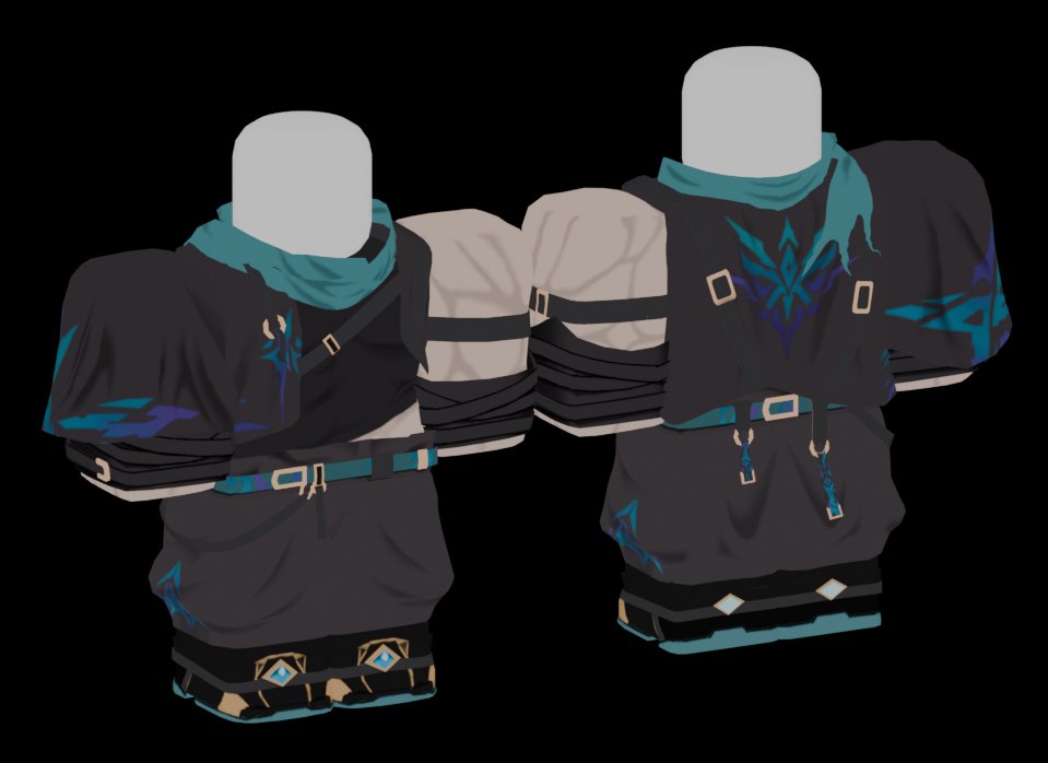 TheAn_07s's tweet photo. Character cloth i worked, most fold i sculpted is almost disappear😭, also just a question how much $ if i commission this character have that much detail? #RobloxDev #RobloxDevs #robloxㅤ  #robloxartㅤ https://t.co/j5kNMdMh6E