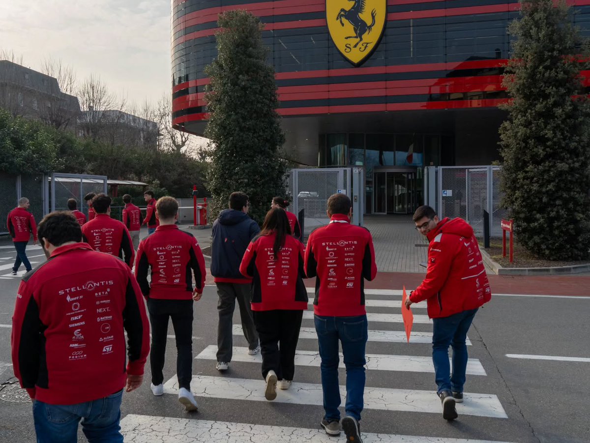 MaraHurwitfoar's tweet photo. A few days ago, Ferrari welcomed our team to Maranello for an inspiring visit to the factory and museum. Exploring its history, innovation and passion reminded us why we design, build and race every day. https://t.co/w073ddUOmc