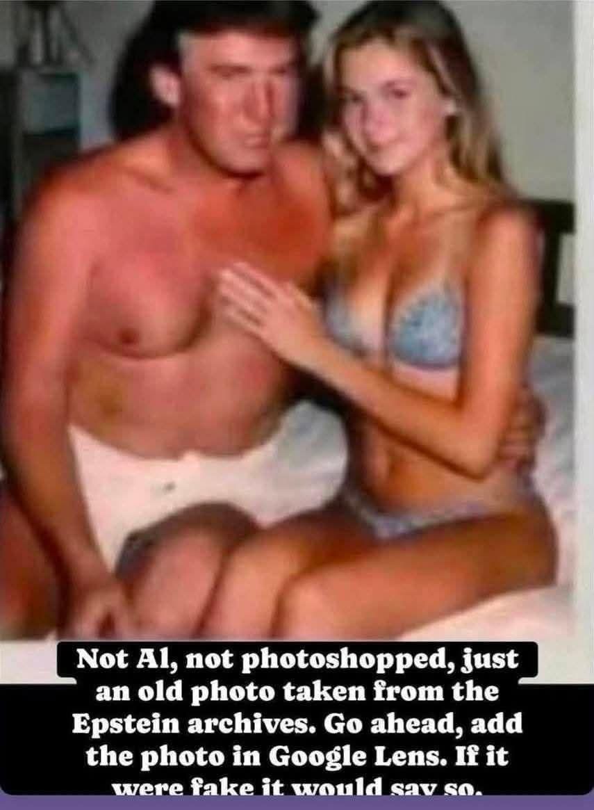ROBERTALINDON's tweet photo. Trump is a child rapist  and raped innocent little children and their words echo in the Epstein files as clear as day.
Todd Blanch continues to hide the worst of the files to protect Trump  from accountability. HOW do  Republicans  justify  what he did and close their eyes to it? https://t.co/Y30JcL3WDg