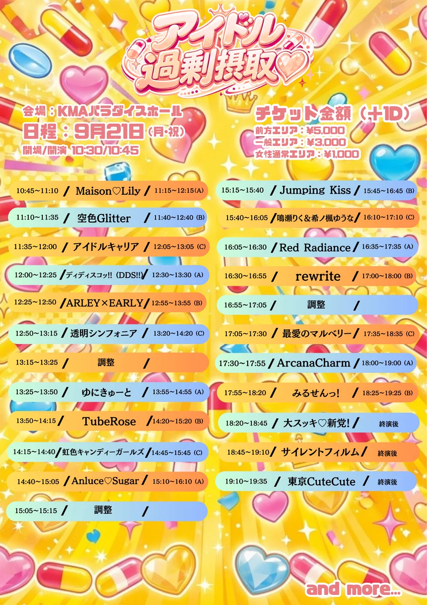 🌈🍬虹色キャンディーガールズ on X: 