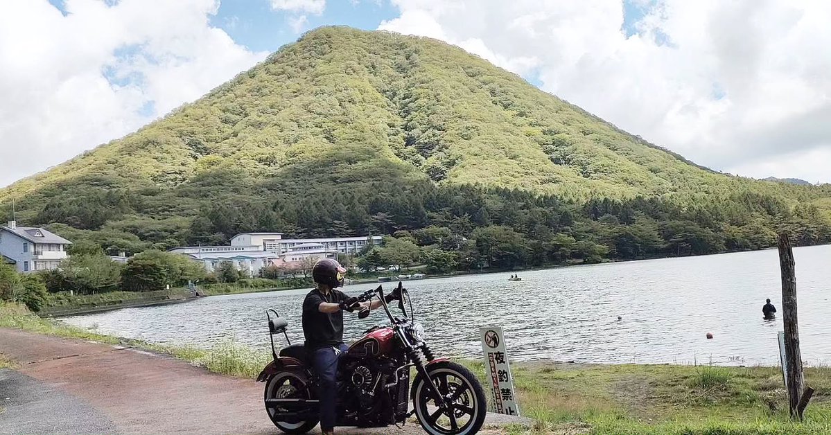 HillaryHon2y0's tweet photo. Lake Haruna tandem touring https://t.co/LpdCURJuYJ