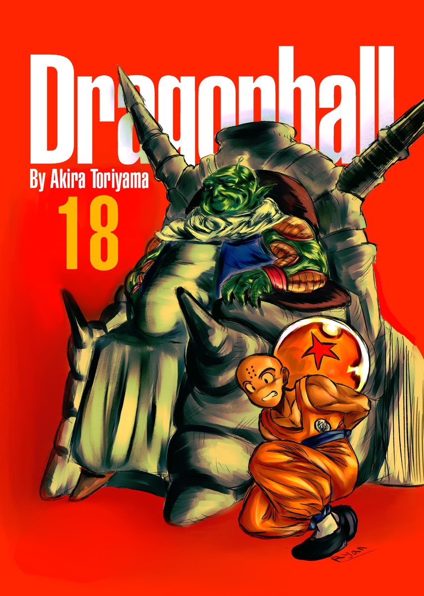 _RyanDraws_'s tweet photo. Kanzenban 18 cover redraw #COLLABORAMA https://t.co/cjHWRCo0WU