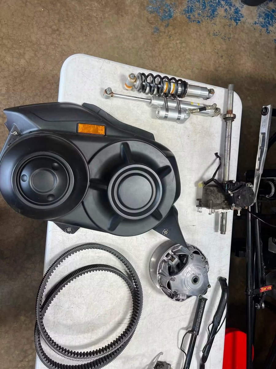 BerniceKepal's tweet photo. 2007-18 Yamaha Phazer Parts

$250 - Primary clutch (750 mi)
$250 - FX rebuildable rear shock set
$125 - LH side panel (clutch cover)
$275 - Complete reverse assembly
$160 each - Red or blue seat
$90 each - Complete brake assemblies
$70 each - https://t.co/cn5pCoKgFI