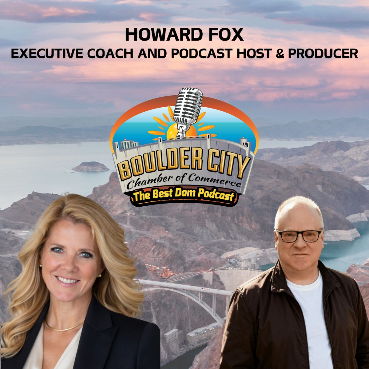 BCNevadaChamber's tweet photo. 🎙️ New Podcast Episode Alert 📢

🎙️ Turning the mic around! Jill sits down with business coach &amp; podcast mentor @HowardFox on the latest episode of The Best Dam Podcast! 🎧

https://t.co/MUOSlqzItO https://t.co/0XDI44iEAp