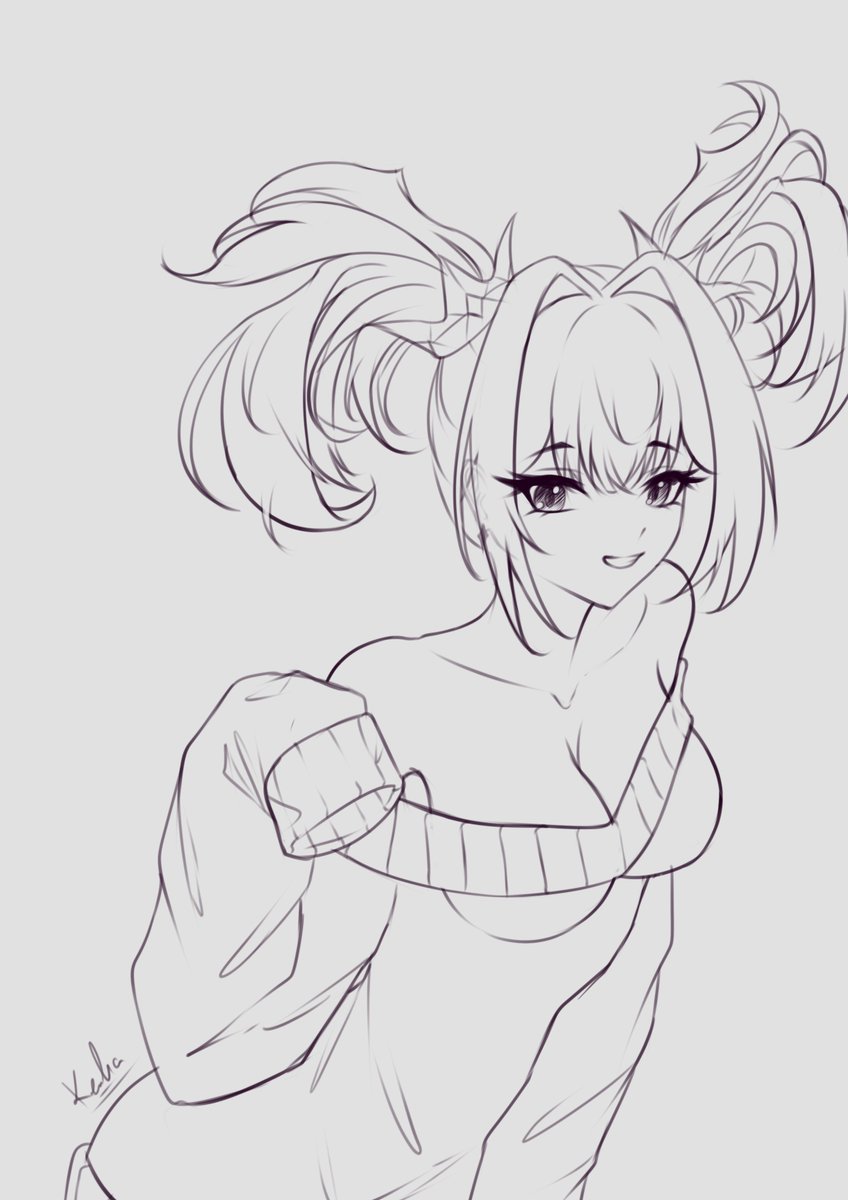 Taigavia_2's tweet photo. @kee_ka8201 also made this cute sketch with the same shortcut. Thank you!

#artsandstabs https://t.co/icgewBSd5j