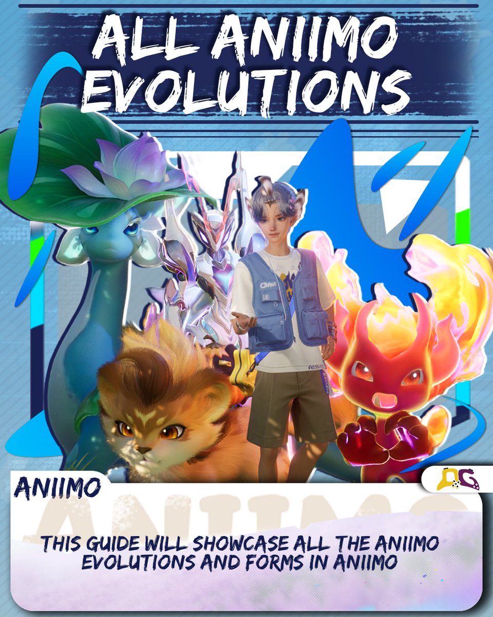 quickguide_qg's tweet photo. Evolving an Aniimo requires you to level them up, defeat certain Alpha Aniimo, catch a certain type of Aniimo, and using element orbs.
#Aniimo #Aniimocreator #AniimoGlobalLaunch #ANIIMOPCCONSOLE #QuickGuide https://t.co/jTcLTYei96