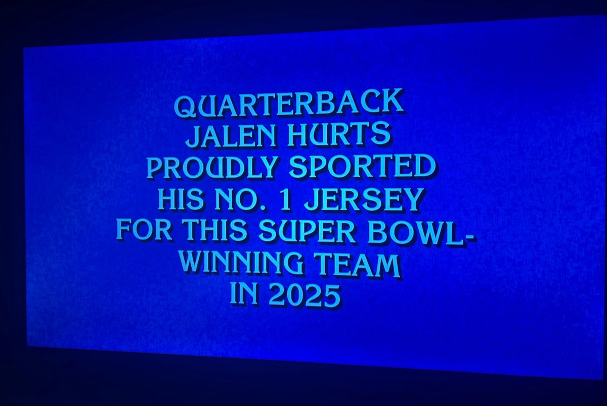 TerryFranconia's tweet photo. My favorite Jeopardy question I’ve ever seen https://t.co/4N7C9r0jMo